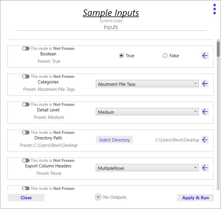 Sample Input Detector